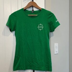 Next Level Apparel Green Women's Short Sleeve Tee